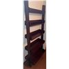 Image 8 : Queen Size Mattress with Metal Frame and Five-Shelf Wooden Ladder Bookcase