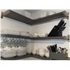 Image 1 : Madison Square Park Porcelain Dinnerware Set with Glass Mugs and Knife Block