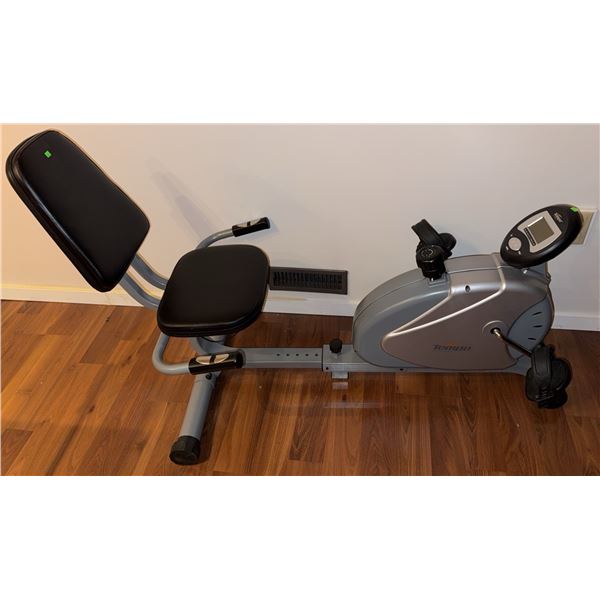 Tempo Fitness Recumbent Exercise Bike with Digital Display
