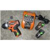 Image 1 : Ridgid 12V Cordless Drill Sets with 2 Chargers and 4 Batteries