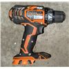 Image 5 : RIDGID 18V Cordless Drill Set with Two Drills, Two Batteries, Charger, and Bag