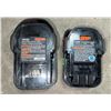 Image 6 : RIDGID 18V Cordless Drill Set with Two Drills, Two Batteries, Charger, and Bag