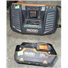 Image 4 : Ridgid Cordless Drill with Charger and 3.0Ah Battery
