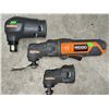 Image 2 : RIDGID JobMax 12V Multi-Tool Kit with Charger, Attachments and Batteries