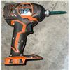 Image 3 : RIDGID 18V Cordless Impact Driver, Flashlight, Charger, and Battery Set