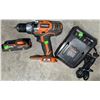 Image 1 : RIDGID 18V Cordless Drill with Lithium-Ion Battery and Charger