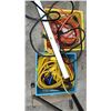 Image 3 : Extension Cords, Power Strip, and Industrial Stand