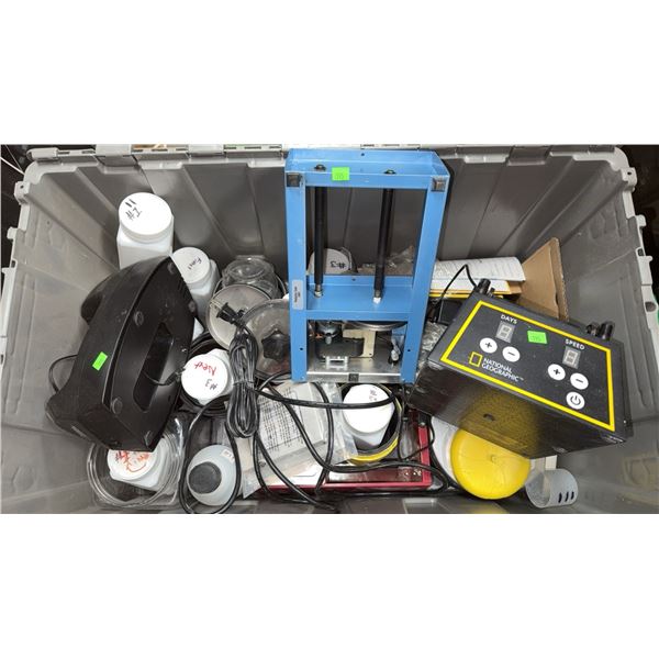 National Geographic Rock Tumbler Set With Tumbling Supplies and Accessories