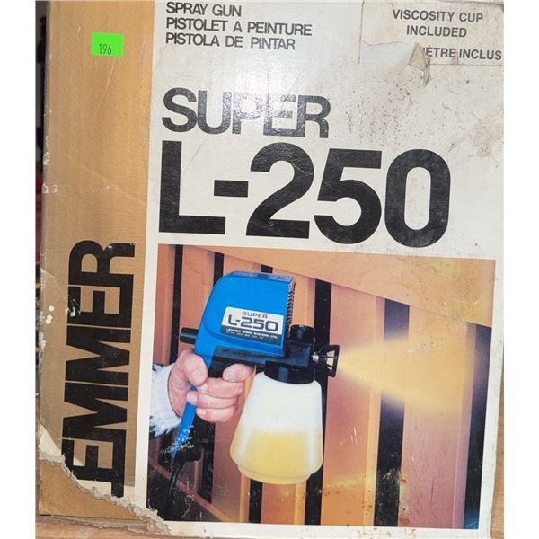 LEMMER Super L-250 Spray Gun with Viscosity Cup
