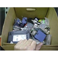 BOX OF MISC TEST PARTS