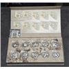 Image 1 : 2014-2015 "Exporing Canada" .999 Fine Silver 10-Coin Complete Set in Display Case.  Approx 7.4 tr oz