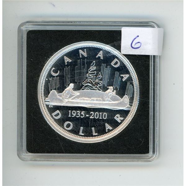 2010 - 75 year Anniversary Silver Dollar