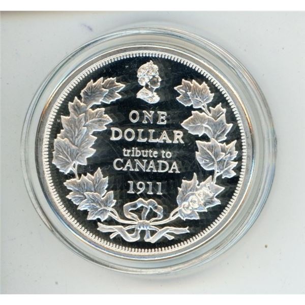 2006 Cook Islands Silver Dollar (Tribute to Canada)