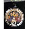 Image 2 : 2017 Canada $30 Star Trek The Five Captains 2oz .999 Fine Silver Colored Coin in Box