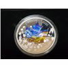 Image 2 : 2022 Canada $50 Canadian Collage 3oz .999 Fine Silver Coin w/ Box & COA