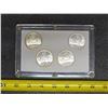 Image 2 : RARE - Encapulated (4) 1965 Variety Canada Silver Dollar Coins