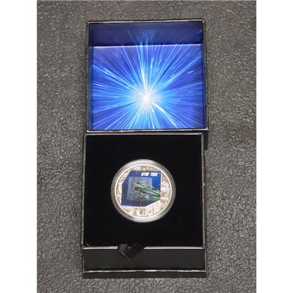 2017 Canada $20 Star Trek Borg Cube 1 oz .999 Fine Silver w/ Glow In Dark Coin Box
