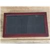 Image 3 : Wooden - 8 coin display Case