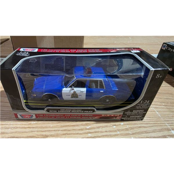 1986 RCMP Dodge Diplomat - 1/24 scale
