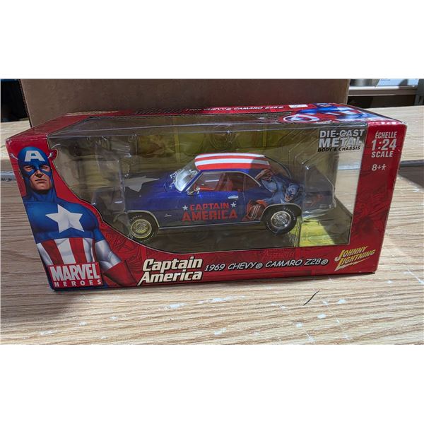 Captain America - 1969 Camaro - 1/24