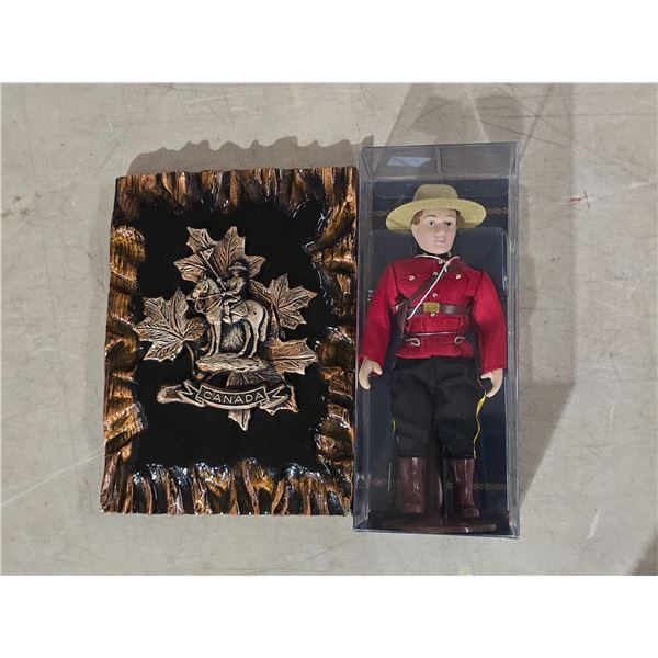 RCMP Plaque & Doll