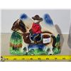 Image 2 : Hand painted RCMP Lovinbox & ceramic plaque
