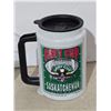 Image 4 : Sask 1995 coffee thermos & 2 tumblers