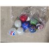 Image 4 : Tray & 8 large Pepsi marbles