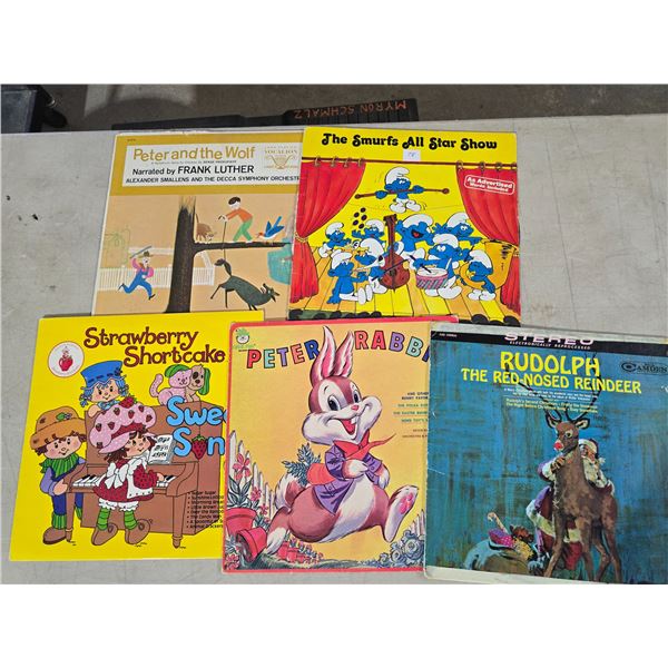 5 -Children's LP's