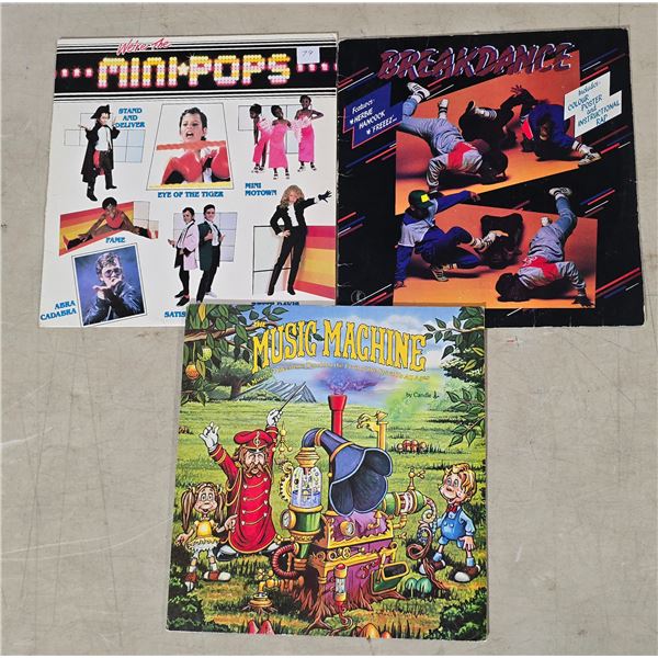 3 - Children Music LP's