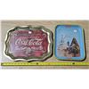 Image 1 : 2 Coca Cola trays