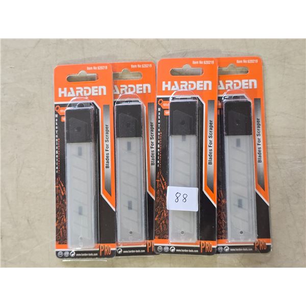 4 Pkgs - New Scraper Blades