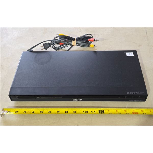 Sony DVD Player - Tested
