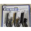 Image 2 : Two - 6 pc detail Wire Brush set