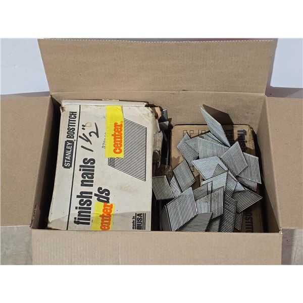 3 Boxes Bostitch Power Nails (11/2 &11/4)