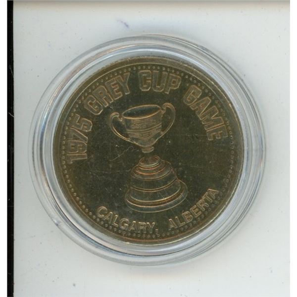 1975 Grey Cup Token - Calgary
