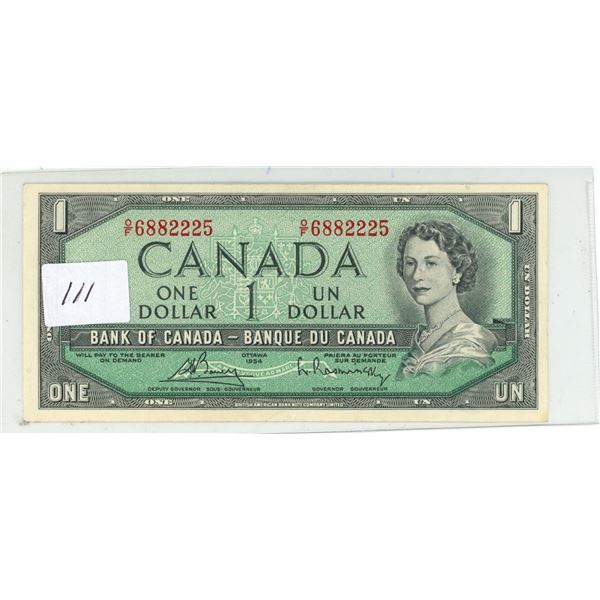 1954 - $1.00 Note - Great condition