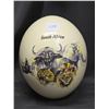 Image 1 : Painted South African Ostrich Egg