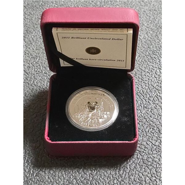 2011 Canada $1 Proof .925 Silver Dollar “Canadian Parks 100th Anniversary”