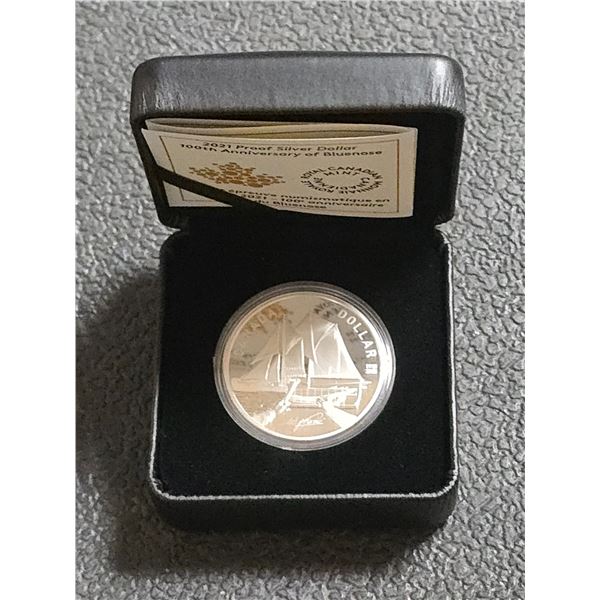 2021 - Proof BLUENOSE Dollar