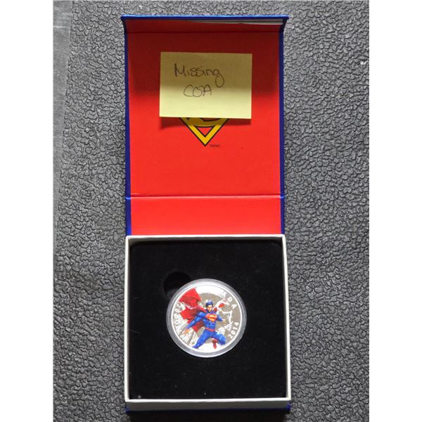 2014 Canada $20 Iconic Superman Annual #1 1oz .999 Fine Silver Coin in Box