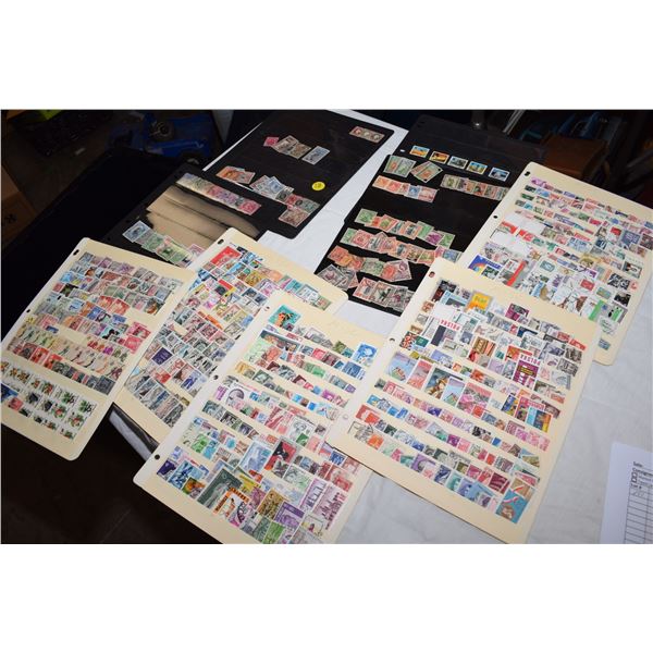 Stamp Stock Pages – Queen Victoria