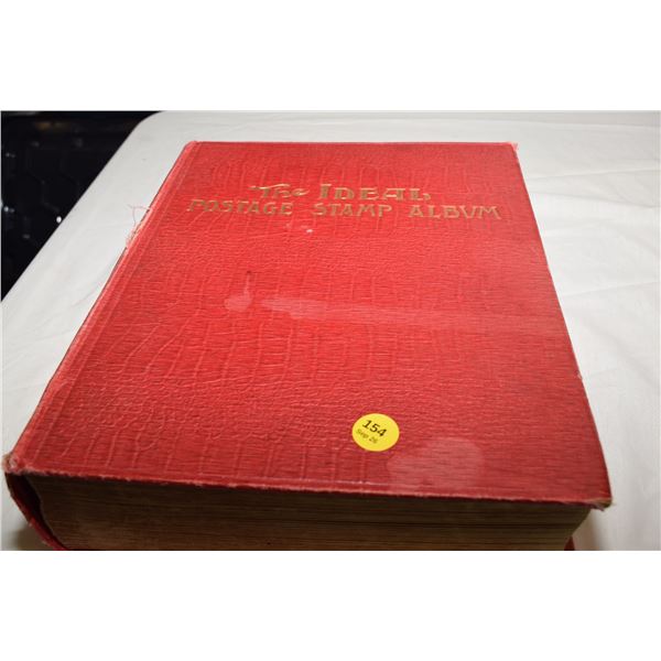Stamp Album w/ Many Stamps