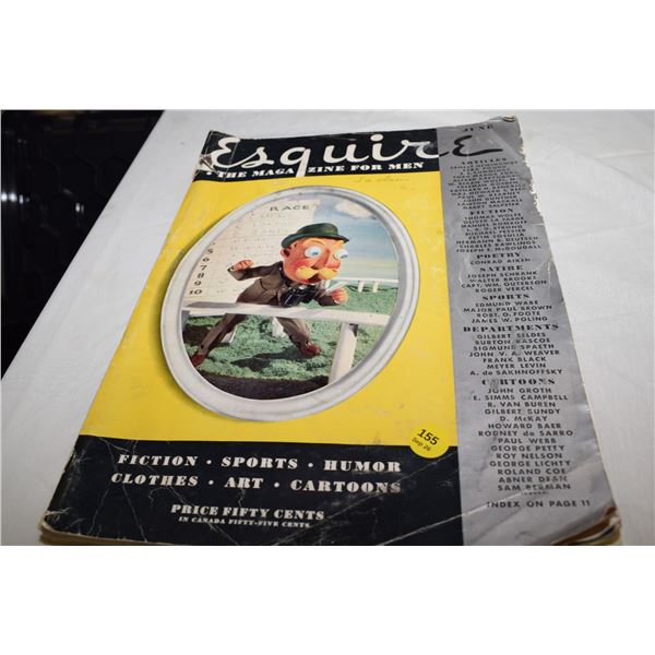 1934 Esquire Men’s Magazine