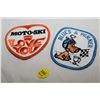 Image 1 : (2) 1970s NOS Vintage Snowmobile Patches