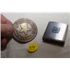 Image 1 : Zippo Tape Measure, Imitation “Slave Patrol” Badge