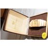 Image 1 : Vintage Men’s Gold-Tone Quartz Dress Watch – Needs Battery?