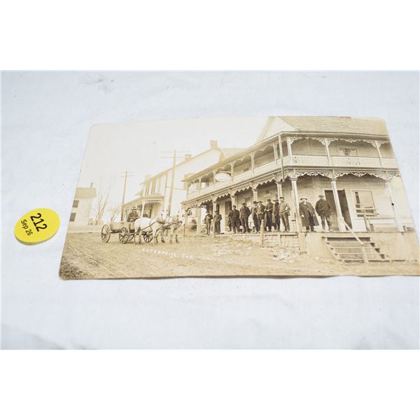 Enterprise Ontario RPPC Postcard