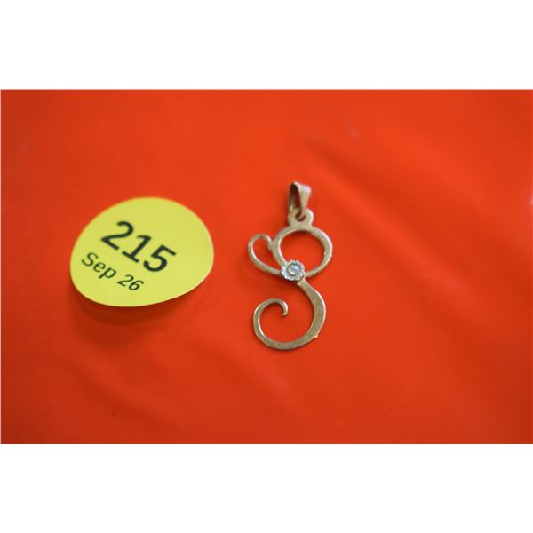 10k Gold Pendant