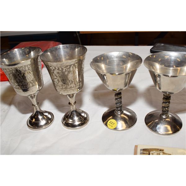 (4) Goblets